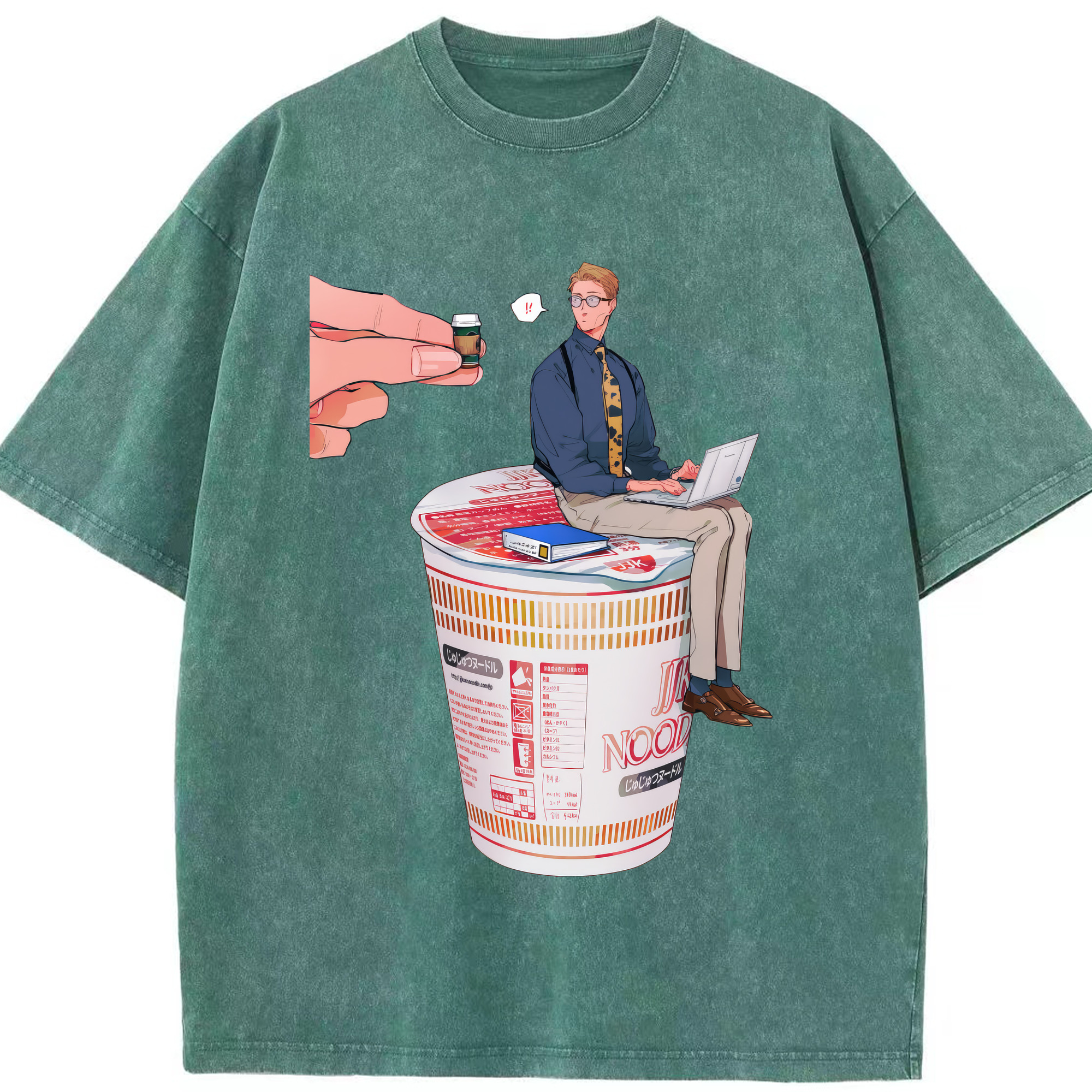 （画像用） 呪術廻戦 Jujutsu Kaisen 綿100% ヴィンテージ風 半袖Tシャツ（フロントプリント）